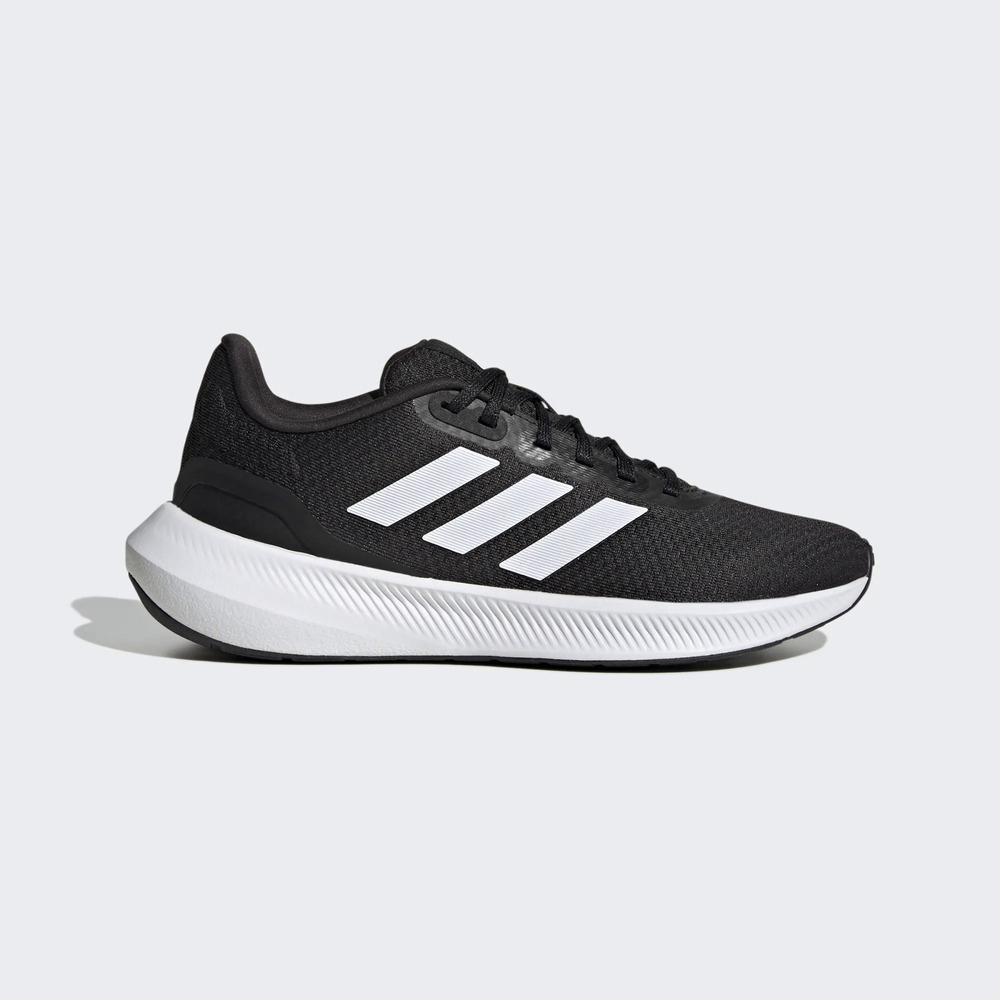 ADIDAS 慢跑鞋 運動鞋 RUNFALCON 3.0 W 女 HP7556 黑白