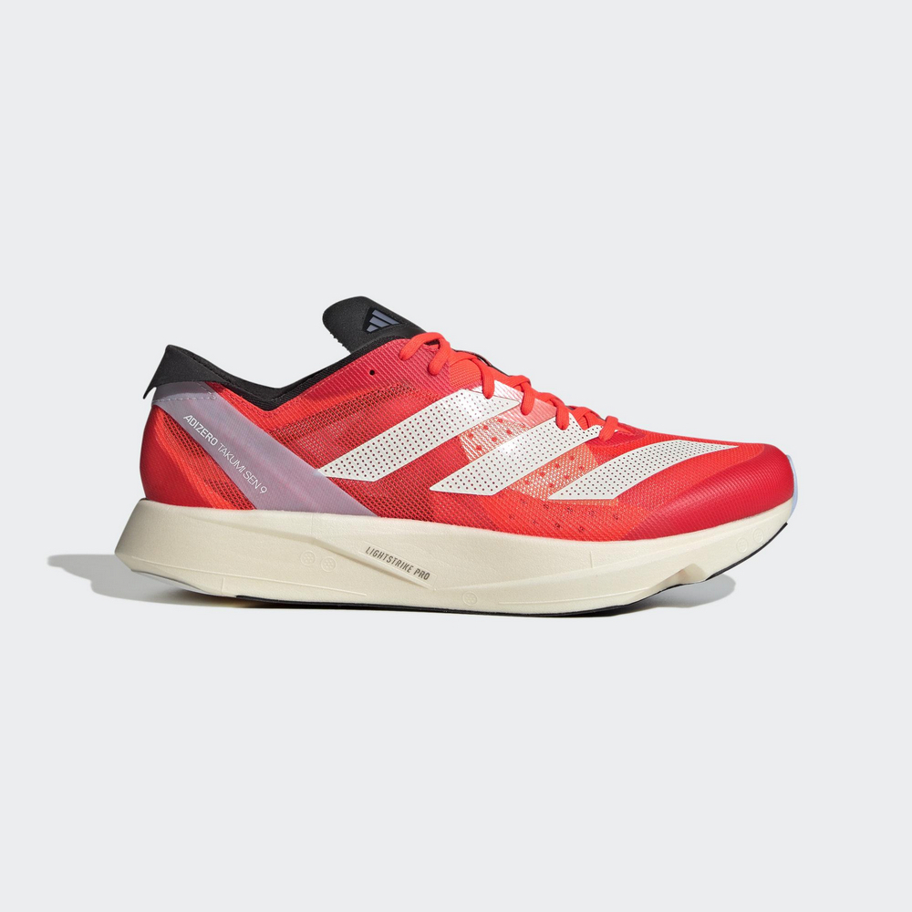 ADIDAS 慢跑鞋 運動鞋 ADIZERO TAKUMI SEN 9 男 GX9776 紅色