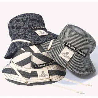 Vivienne Westwood 漁夫帽 滿版logo漁夫帽 條紋漁夫帽