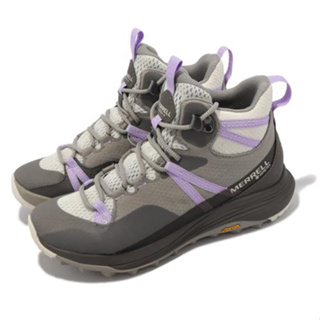 Merrell 中筒健行鞋 女 SIREN 4 MID GORE-TEX 灰棕紫 #037370