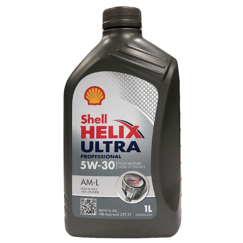 Shell殼牌 HELIX ULTRA AM-L 5W30 全合成機油1L【真便宜】