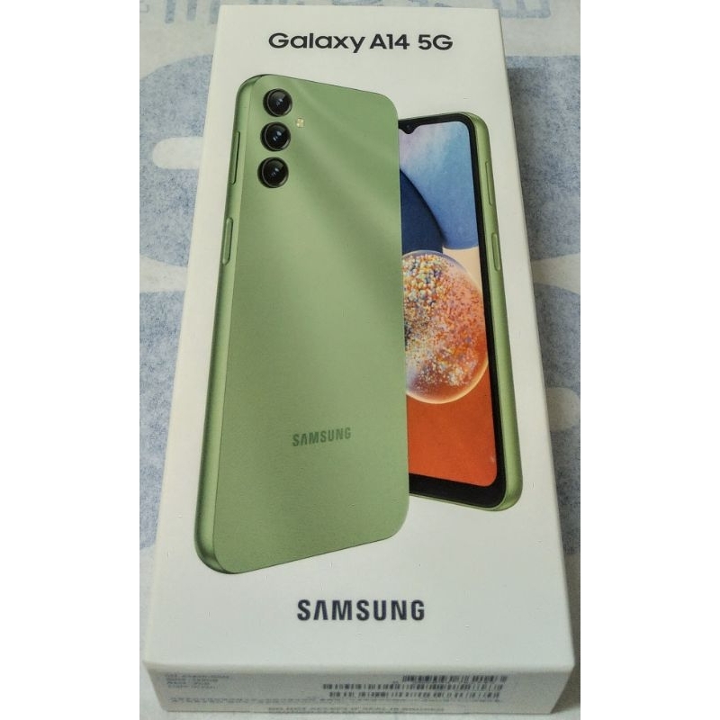 【全新未拆空機】三星Samsung Galaxy A14 5G手機6.6吋(4G/128G)流光綠