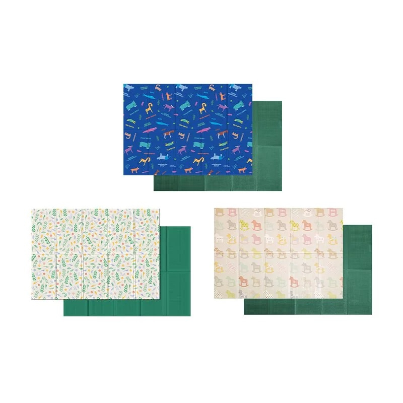 韓國 Parklon 帕龍攜帶式摺疊遊戲地墊(附贈提袋)(1.2cm)(多款可選)