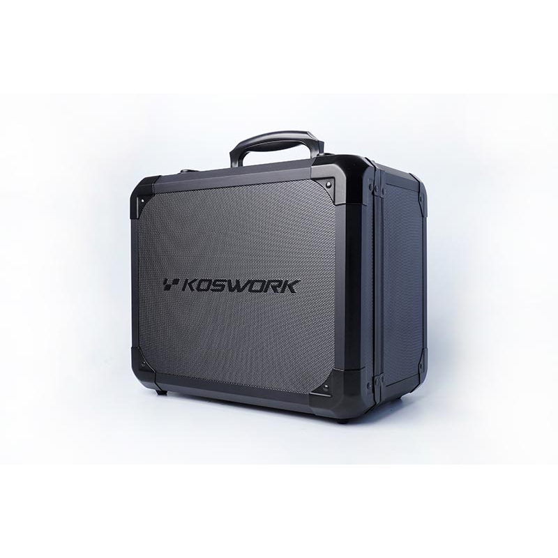 尼克模型Koswork Mini Black遙控器箱(含Sanwa M17海綿) KOS32302-M17 相機鋁箱
