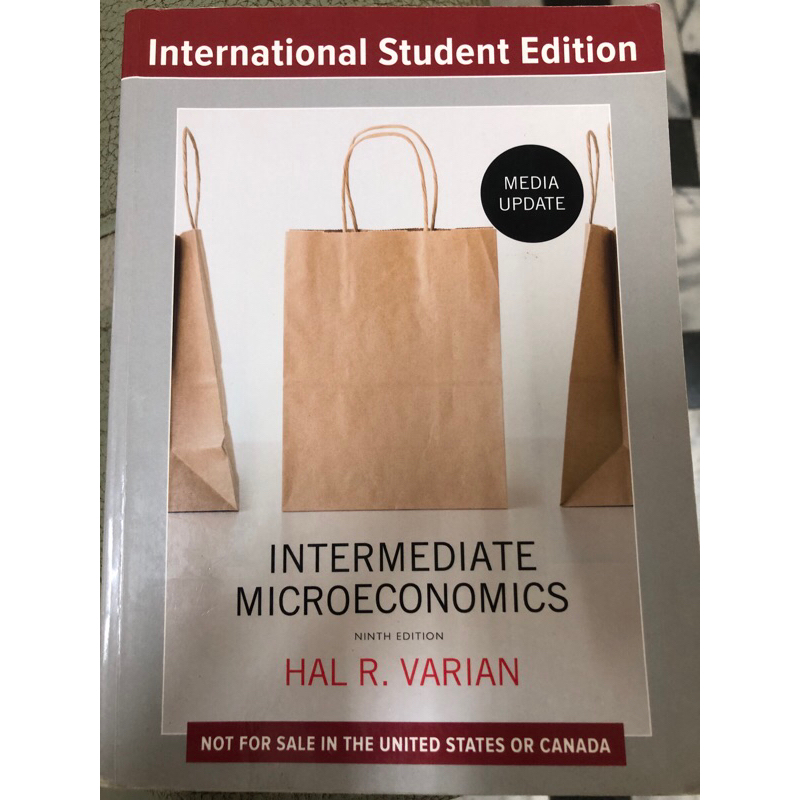 Intermediate Microeconomics 9th edition HAL R. VARIAN個體經濟學九版