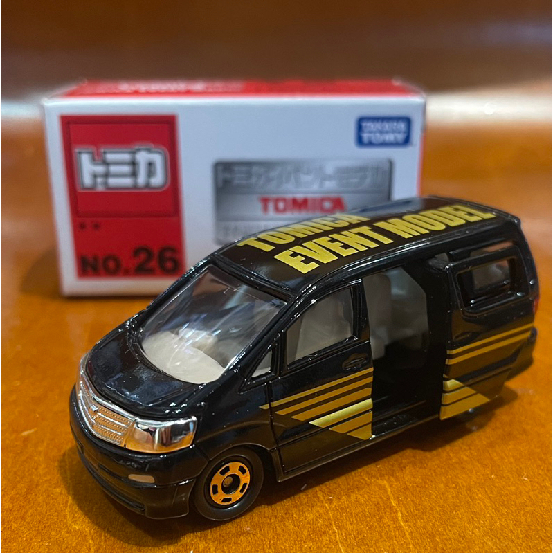 TOMY TOMICA 多美小汽車 會場限定二星 NO.26 TOYOTA ALPHARD 豐田阿爾法