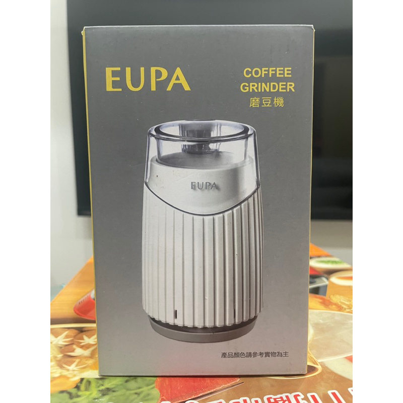 優柏EUPA 不鏽鋼磨豆機TSK-9282 磨咖啡機/研磨機/磨粉機不鏽鋼研磨槽砍豆機 TSK-9282p（僅拆封檢視）