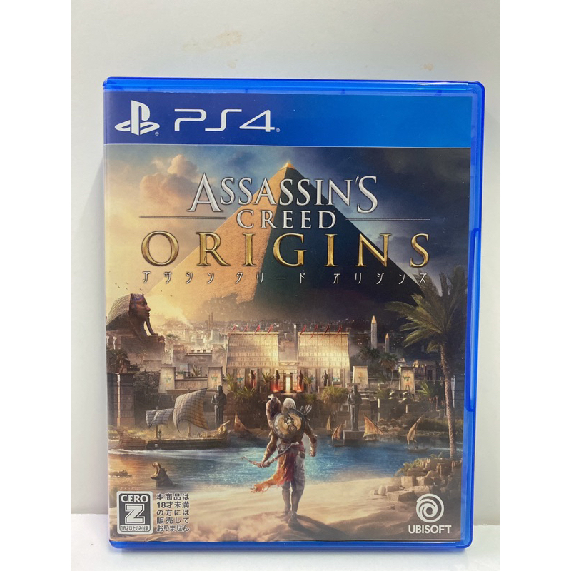 PS4 刺客教條 起源 Assassin's Creed Origins日版 #刺客教條#PS4#二手#電玩遊戲#動作