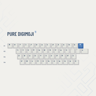 EPBT ENJOYPBT PURE DIGIMOJI 機械式鍵盤 鍵帽 PBT 熱昇華 CHERRY 櫻桃高度 原廠