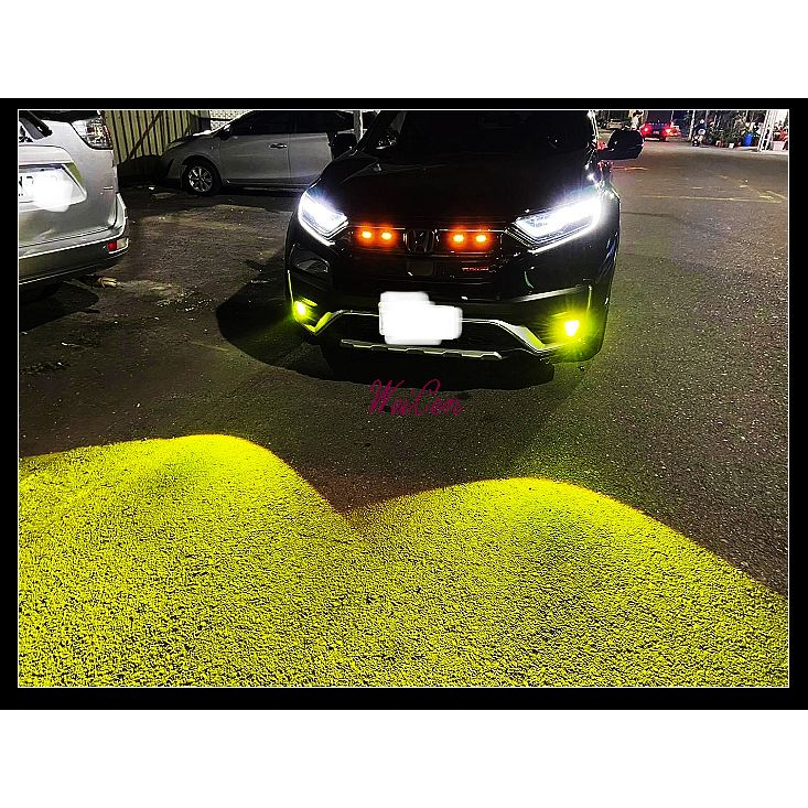 ☆偉宸W C☆(黃光完工價)CR-V 5.5 CRV 5.5代 CRV5.5 霧燈 魚眼霧燈 LED霧燈 LED 日行燈