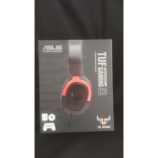 ASUS 華碩 TUF GAMING H3 電競耳機麥克風 (紅色/ 有線) 遊戲耳機 現貨