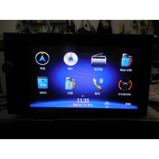 (二手) INNOVRTIVE 汽車6.2吋螢幕主機~型號CE-4M01A~DVD/SD/USB/GPS/藍牙 <45>