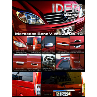 IDFR-ODE 汽車精品 Benz V-Class W639 05-11 鍍鉻裝飾配件 飾條 改裝精品