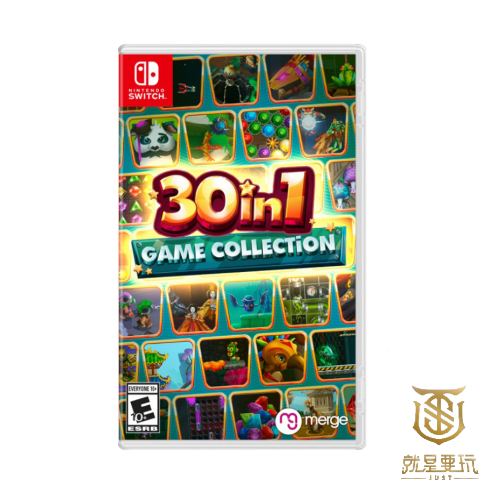 【就是要玩】現貨 NS Switch 30 IN 1 迷你遊戲收藏 30 合 1 遊戲合集 30-in-1 遊戲片