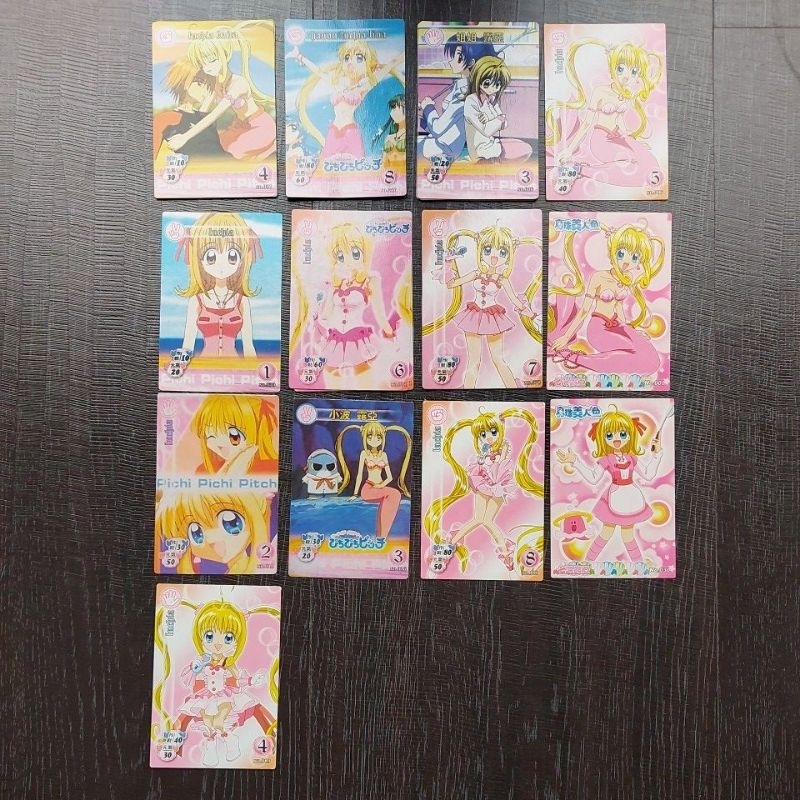 真珠美人魚 露亞 猜拳卡 收藏卡 老玩具 15年前老物 已絕版
