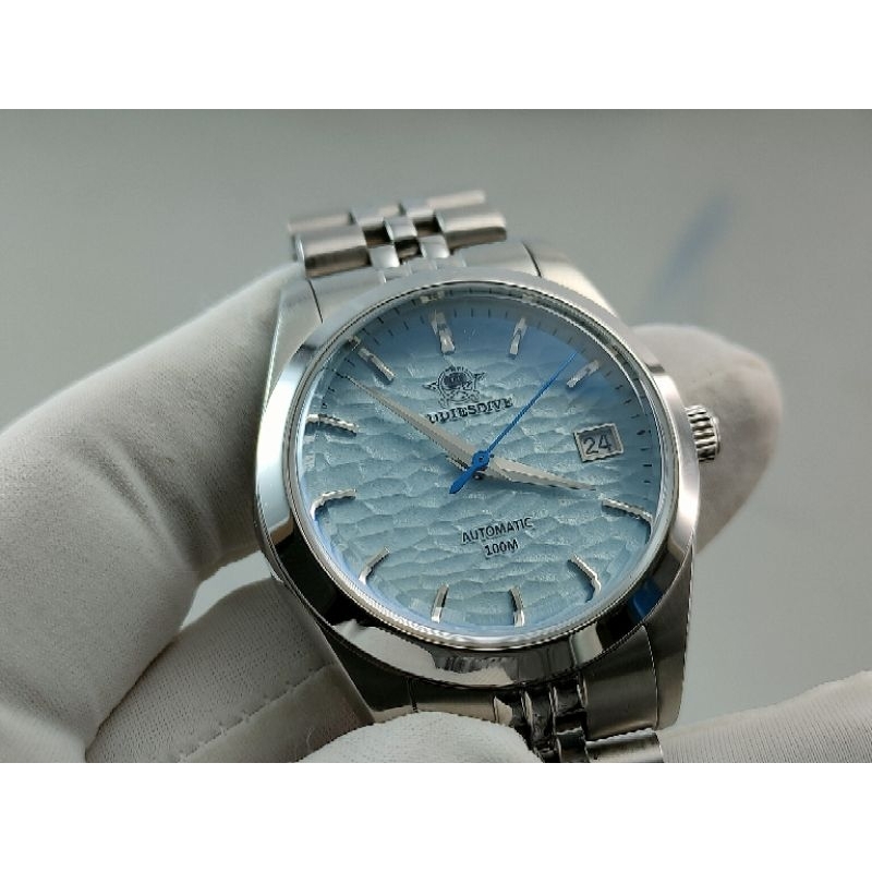 |蔚藍的寶石|ADDIESDIVE AD2118 復古機械錶 #ADDIESDIVE #機械錶 #nh35a