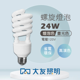 【現貨】大友 螺旋燈泡 燈泡 省電燈泡 電燈泡 電燈 螺旋燈 省電螺旋燈泡 E27 螺旋省電燈泡 110V