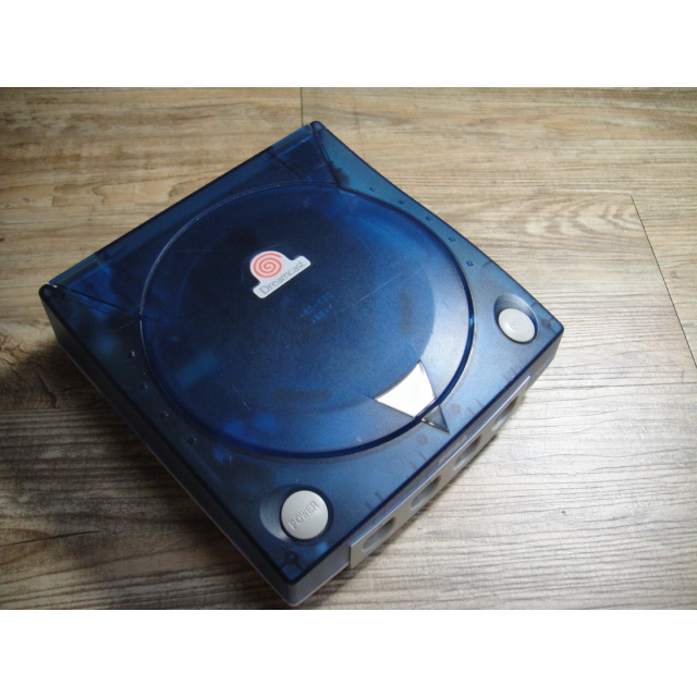 SEGA HKT-3010 DC Dreamcast 單售透藍遊戲主機 無其他配件 無改機