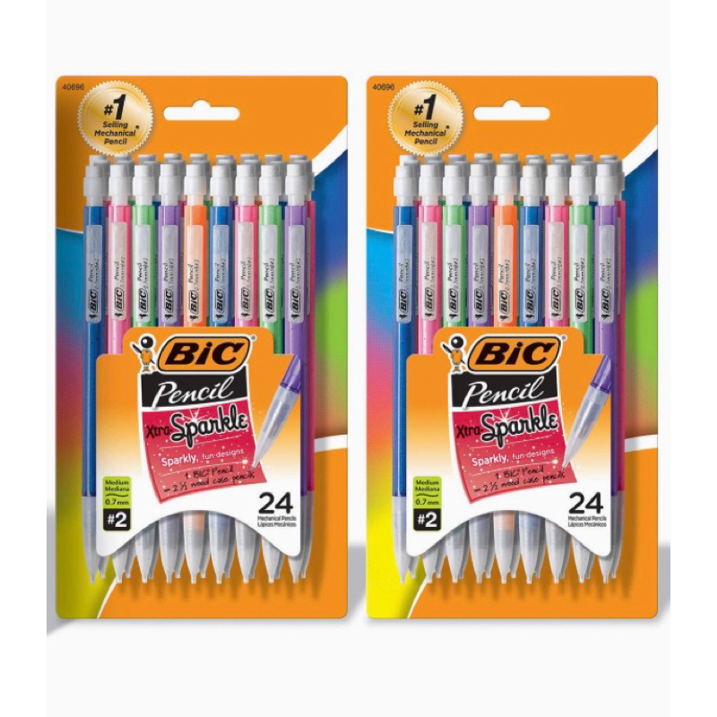 🇺🇸（現貨）24入 BIC Xtra-Sparkle 0.7自動鉛筆