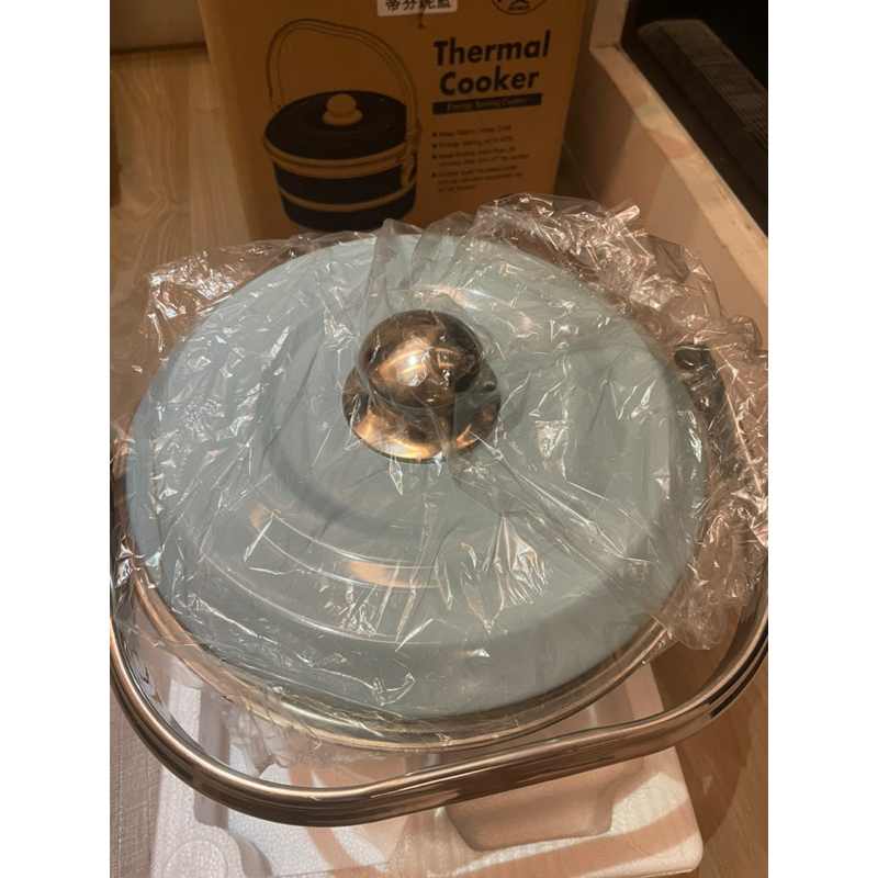 鼎匠-蒂芬尼藍6L雙層保溫節能再煮鍋(加厚升級)-304材質