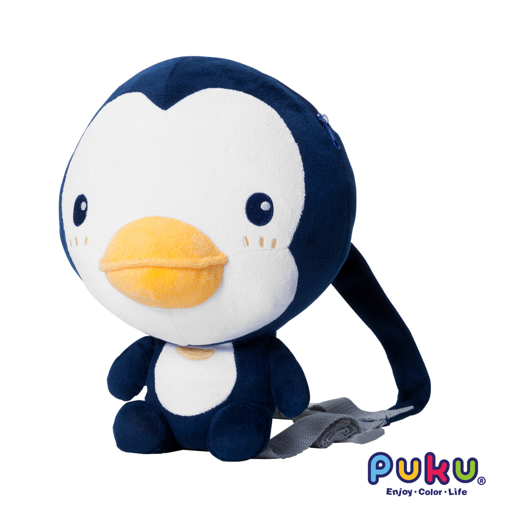 PUKU藍色企鵝 企鵝防走失背包(紅色/藍色)