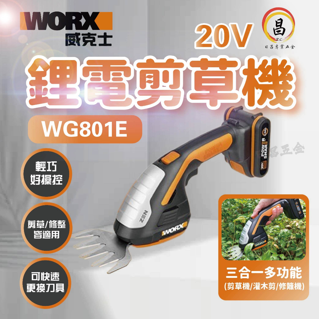 Worx Wx801l.9 20V Mini-Cutter Bare Tool Only