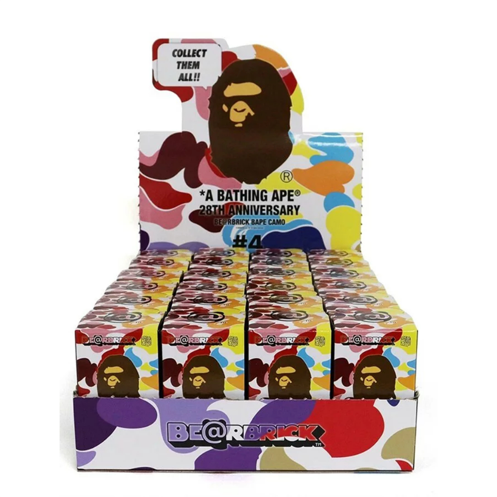 【BE@RBRICK】庫柏力克熊 A BATHING APE(R)  一中盒/盲盒(2代,3代,4代)