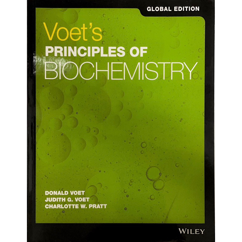 Voet’s Principles of Biochemistry