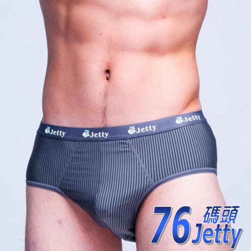 【76碼頭】76Jetty 淺條紋優質三角男內褲(7601)tactel面料 舒適 美感 魅力 透氣