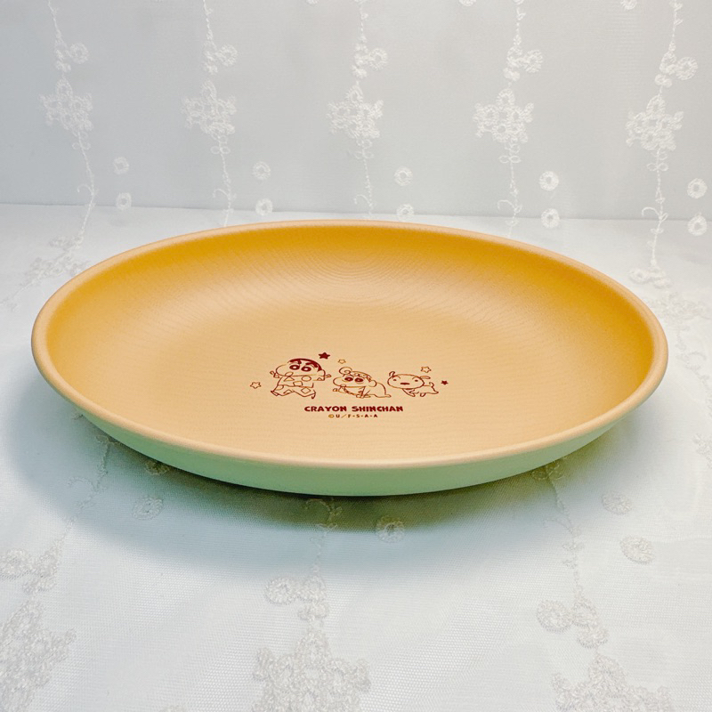 蠟筆小新 日本製 合成漆器 橢圓形 盤子 淺盤 咖喱盤
