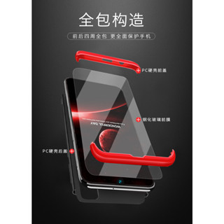 GMO特價出清多件Samsung三星A21s 6.5吋 GKK 紅+黑+紅360度3段全包殼手機殼套保護殼套防摔殼套