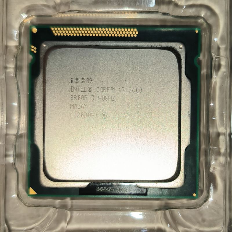 Intel Core i7-2600 3.4GHz 8M快取 4C8T LAG1155腳位 不含風扇