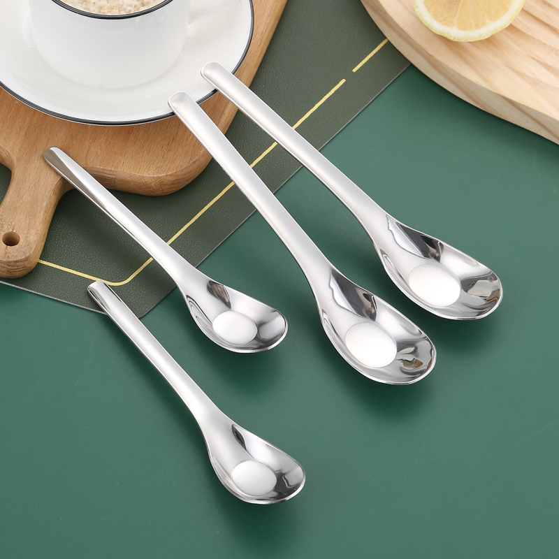 【現貨】🍊304不鏽鋼湯匙 餐具加深湯匙 元寶湯勺 喝湯 長柄勺子