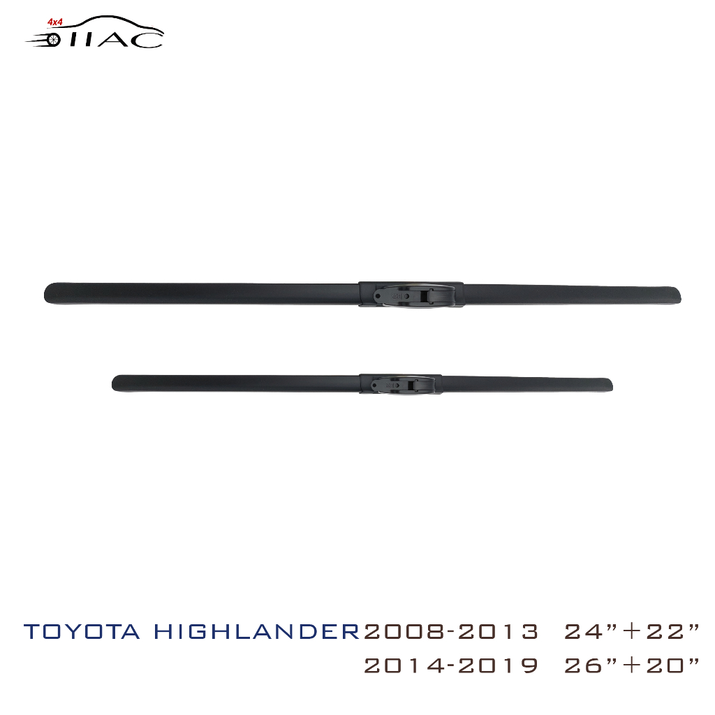 【IIAC車業】 Toyota Highlander 軟骨雨刷 台灣現貨