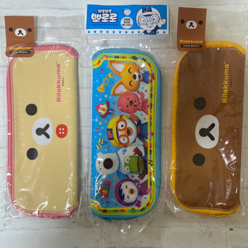 ♜現貨♖ 韓國 Pororo 迪士尼 餐具袋 拉拉熊 米奇 米妮 波樂樂 幼兒園 餐具盒 餐具收納袋 餐袋 餐具袋