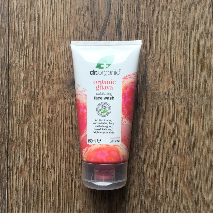 英國製 Dr. Organic Guava Face Wash 有機 番石榴 維他命C 亮顏 去角質 洗面乳 新品