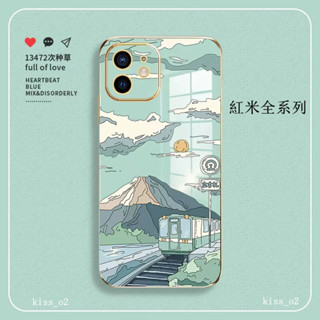 小米防摔手機殼電鍍Redmi保護殼全包 適用紅米 Note 12 11S A2 5G 13C 11 10 9 8 PRO