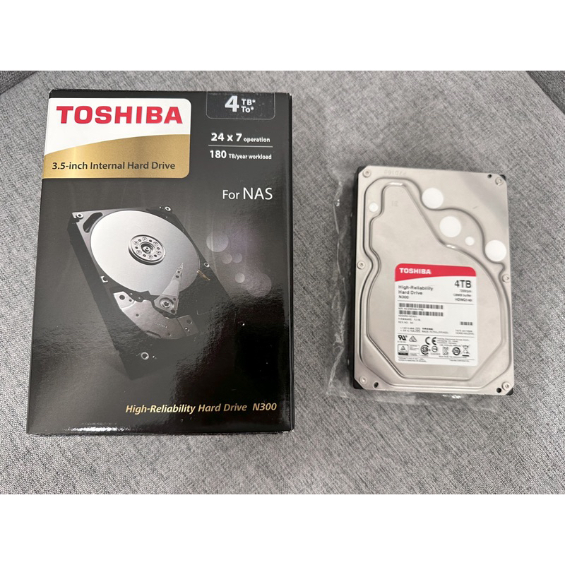 &lt;請先聊聊&gt;Toshiba N300 NAS碟 4TB (HDWQ140)