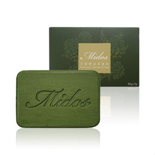 艾草皂 Midos 蜜朵斯 艾草精油淨身皂 80g 臺灣製造 艾草 艾草精油淨身皂 肥皂 香皂