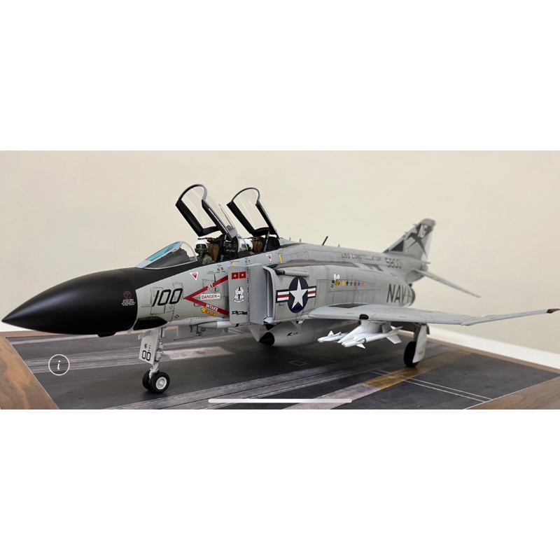 F4j戰鬥轟炸機（可代工各比例陸海空模型） 1/32大比例絕版模型，作工細緻、行家收藏！越戰系列美軍最後一款幽靈式戰機