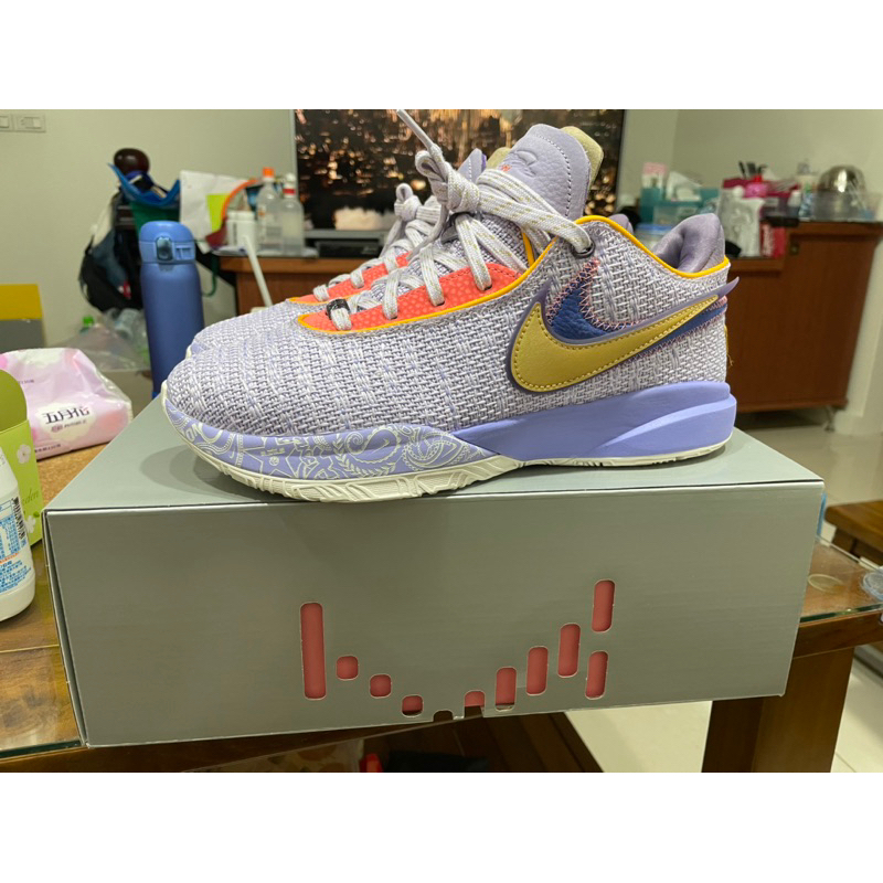 Lebron XX EP Lebron 20 紫 DJ5422-500 US8.5 Violet Frost