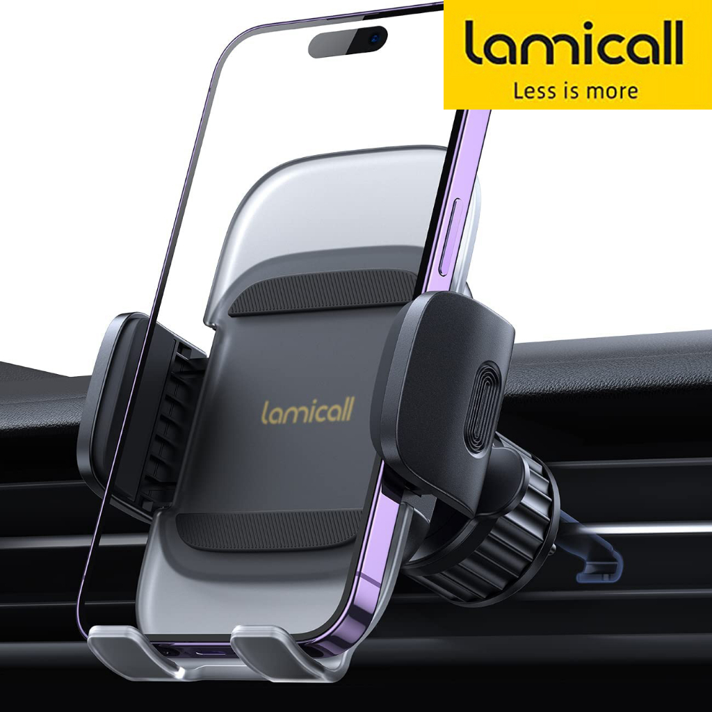 Lamicall 美日亞馬遜熱銷 車載手機架 風扇型手機支架 導航支架 可360度可調