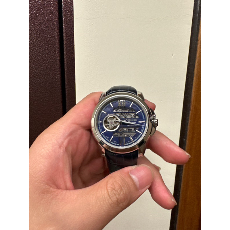 SEIKO機械錶premier 鏤空機心 男錶