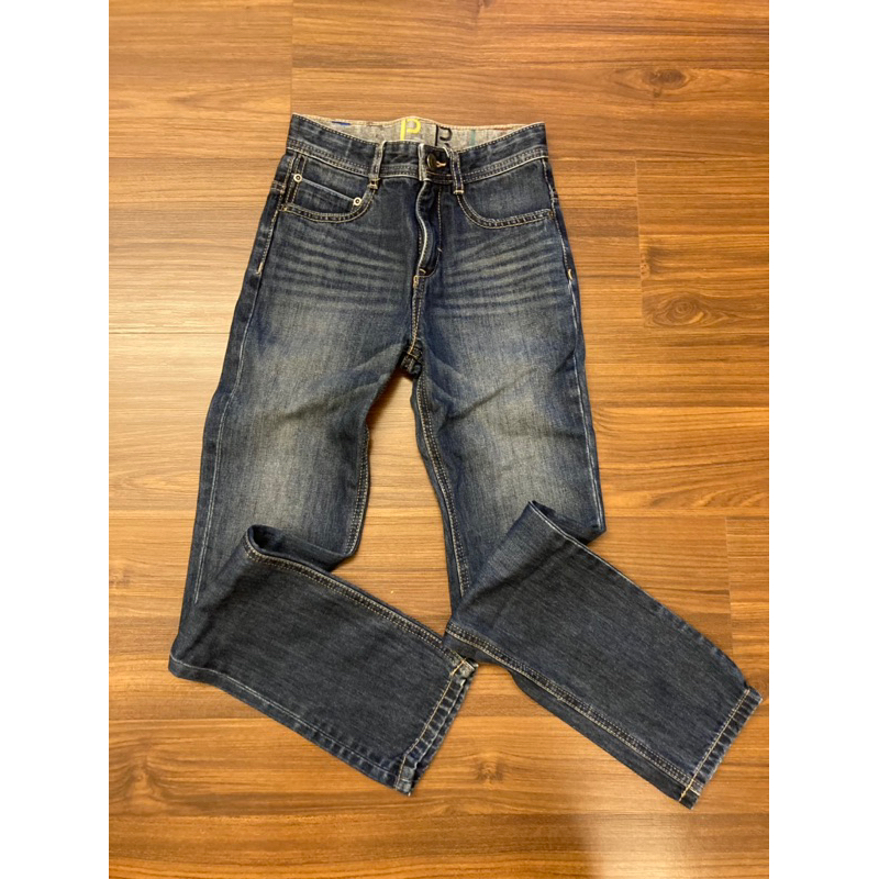 esprit兒童牛仔褲可調腰圍，褲長82cm腰圍平量30cm,近全新