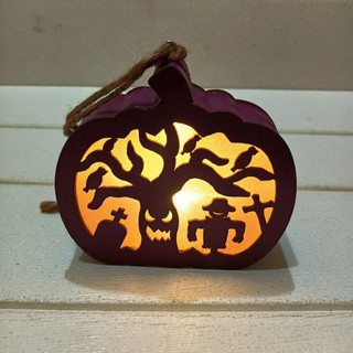 全新 現貨 萬聖節 HAPPY HALLOWEEN 南瓜 燈籠 擺飾 吊飾 南瓜燈 手提燈籠 吊燈 小夜燈 小燈 露營