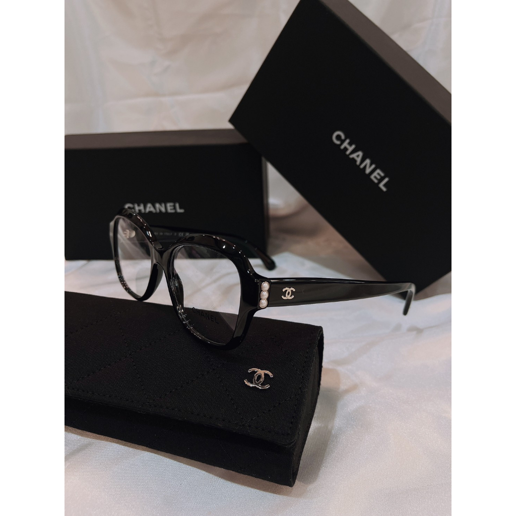 【預購】麗睛眼鏡Chanel【可刷卡分期】香奈兒 CH3439H 光學眼鏡 小香眼鏡 香奈兒珍珠眼鏡 香奈兒太陽眼鏡