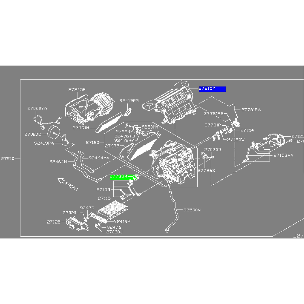 日產大盤 NISSAN 原廠 BIG TIIDA C12 VALEO 系統 風向馬達