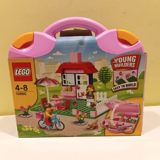 樂高Lego 4-8Y粉紅家庭手提箱組 Juniors House Suitcase classic 小女孩的最愛