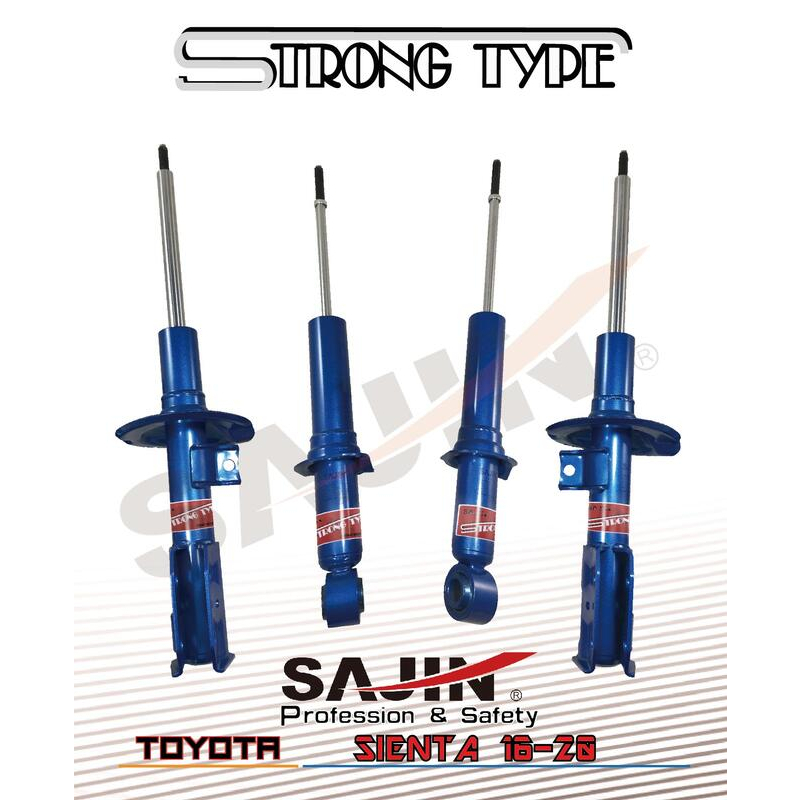 TOYOTA SIENTA 16-20 / SAJIN Strong Type 原廠型阻尼加強避震器