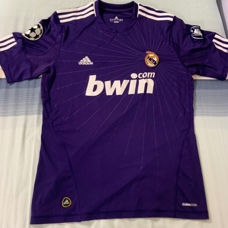 Adidas 2010-2011 西甲皇家馬德里 Real Madrid 第二客場足球衣